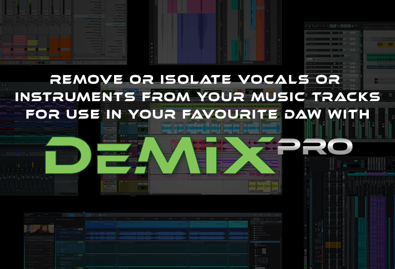 Do you want to remove or isolate vocals or instruments from a song for use in Audacity, Ableton, Audition, FL Studio, Reaper, Pro Tools or any other DAW.