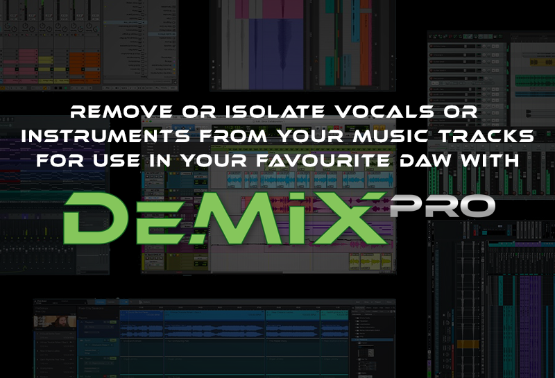 Voulez-vous supprimer ou isoler des voix ou des instruments d'une chanson pour les utiliser dans Audacity, Ableton, Audition, FL Studio, Reaper, Pro Tools ou tout autre DAW.