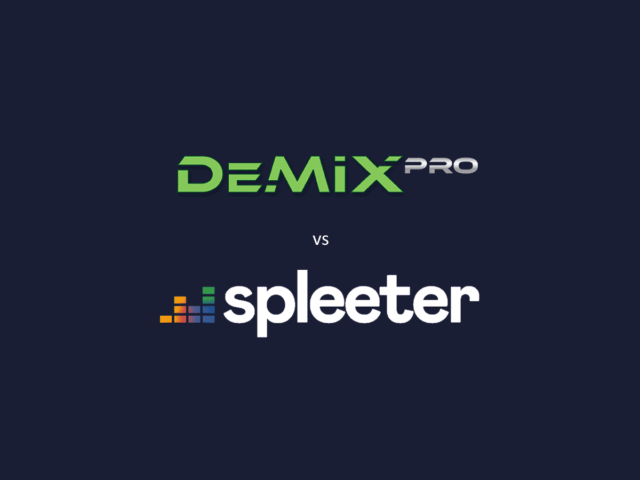 Oír para creer - DeMIX Pro contra Spleter