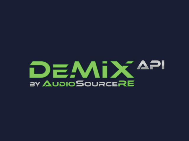 AudioSourceRE startet DeMIX API