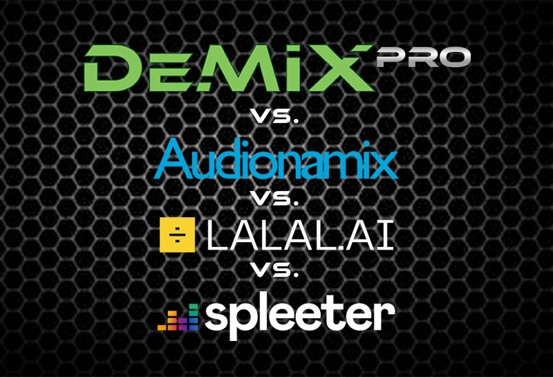 Who has better vocals? Spleeter, Audionamix, Lalal or DeMIX Pro