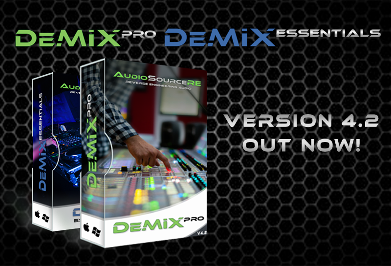 Nouvelles mises à jour pour DeMIX Pro et Essentials