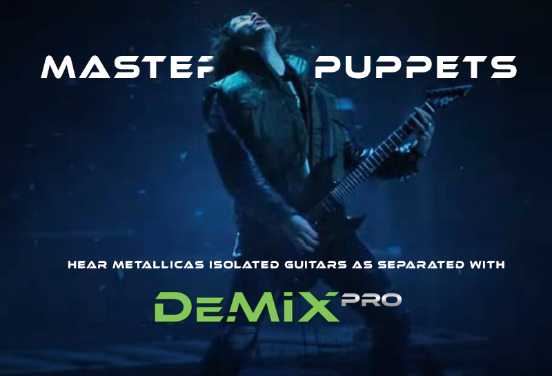 Metallica's Master of Puppets कडून पृथक गिटार ऐका