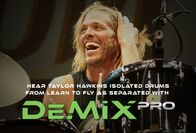 Ascolta Taylor Hawkins Isolated Drums di Learn To Fly