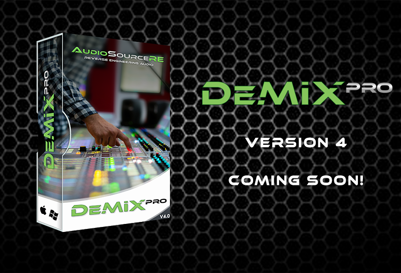 Aankondiging van weergawe 4 van ons Demix sagteware
