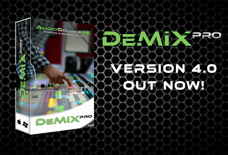 DeMIX Pro Version 4 is here!