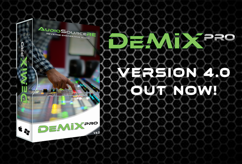 DeMIX Pro La version 4 est arrivée!