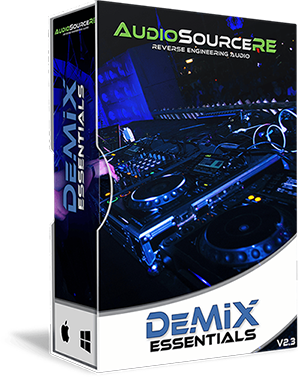 demix-essentials-софтуер за аудио-разделяне