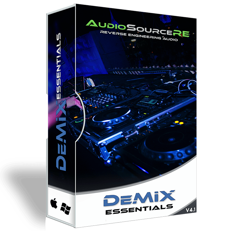 demix-essentials-софтуер за аудио-разделяне
